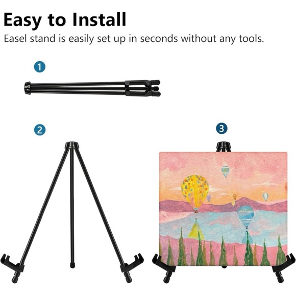 NIB Small 14” Portable Easel - Picture 4 of 16